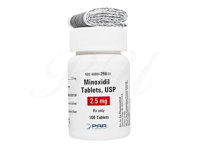 [ロニテンジェネリック]ミノキシジル2.5mg 【1本100錠】
