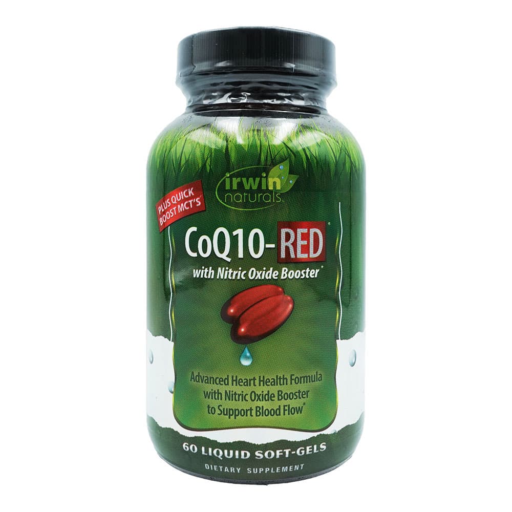[irwin naturals]CoQ10-レッド 【1本60リキッドソフトジェル】