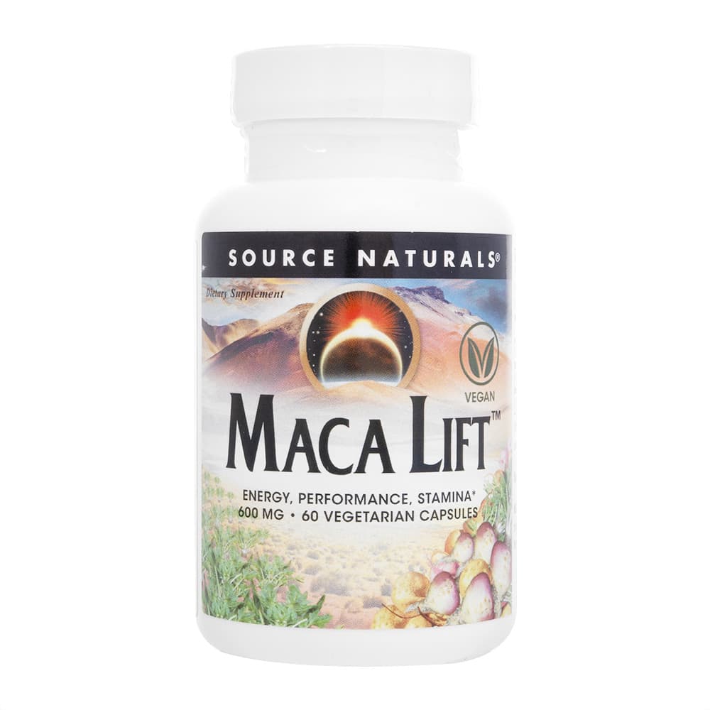 [SOURCE NATURALS]マカリフト600mg 【1本60べジカプセル】