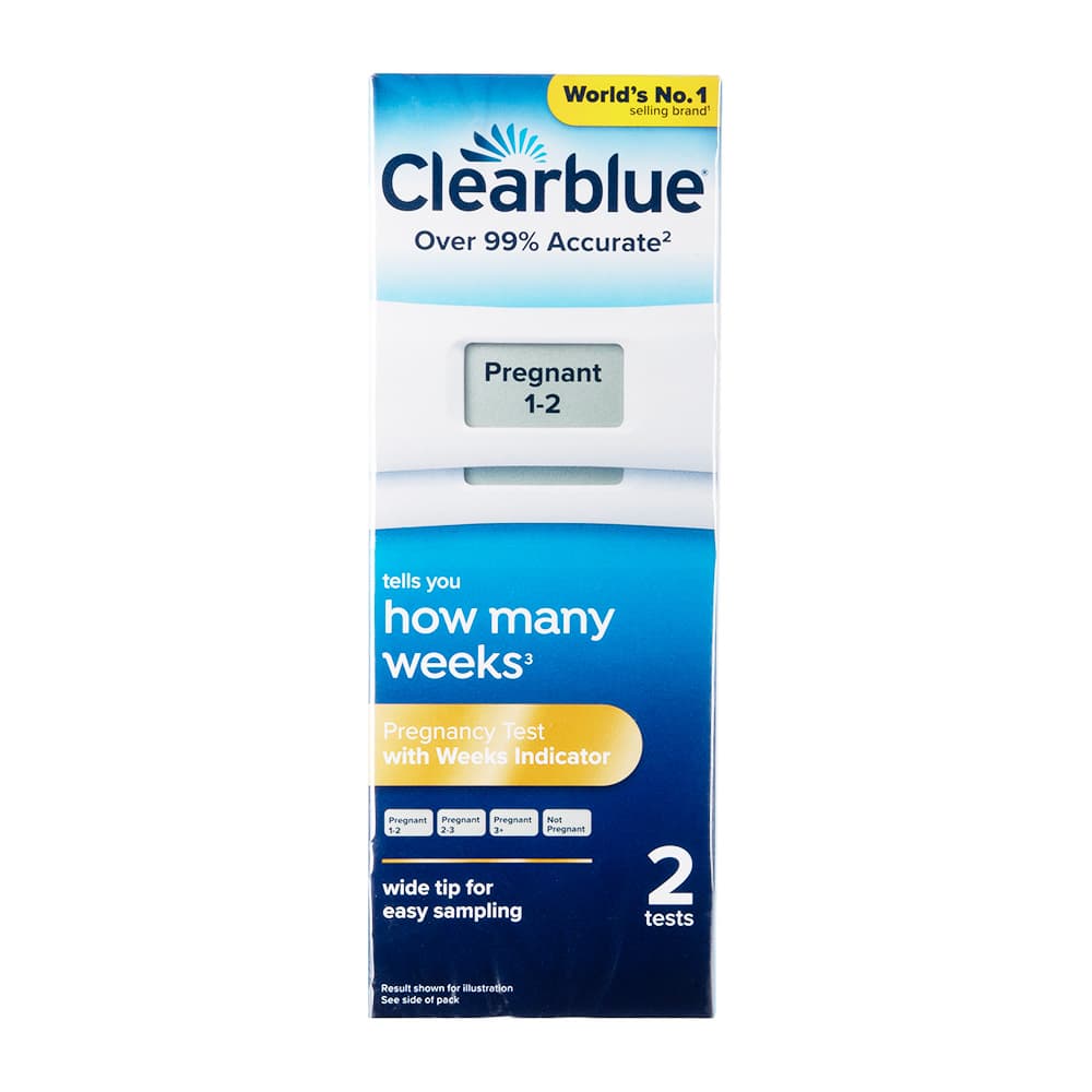 [Clearblue]デジタル妊娠検査薬 【1箱2回分】