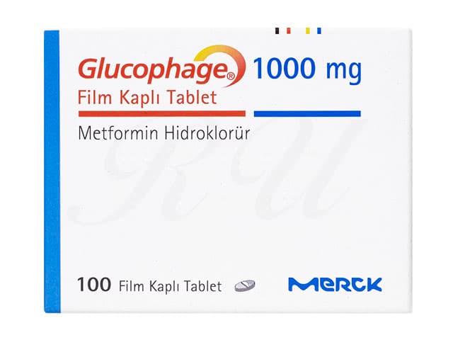 [メトグルコ同成分]グルコファージ1000mg 【1箱100錠】