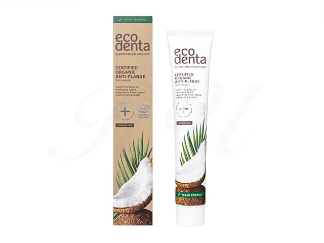 [eco denta]サティファイドオーガニック アンチプラークトゥースペースト 【1本75ml】