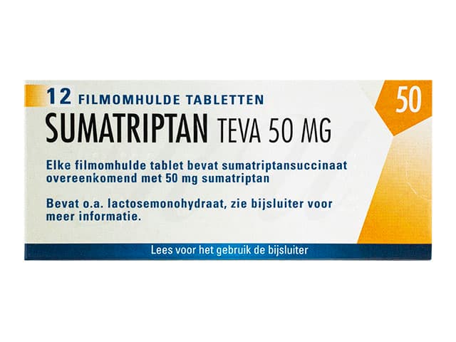 [イミグランジェネリック]スマトリプタン50mg 【1箱12錠】