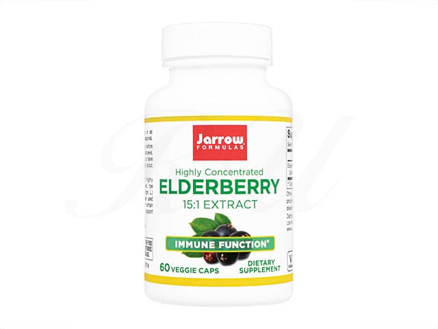 [Jarrow FORMULAS]エルダーベリー15：1エキス350mg 【1本60ベジカプセル】