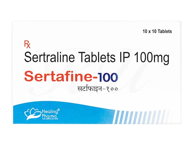 [ジェイゾロフトジェネリック]セルタファイン100mg 【1箱100錠】