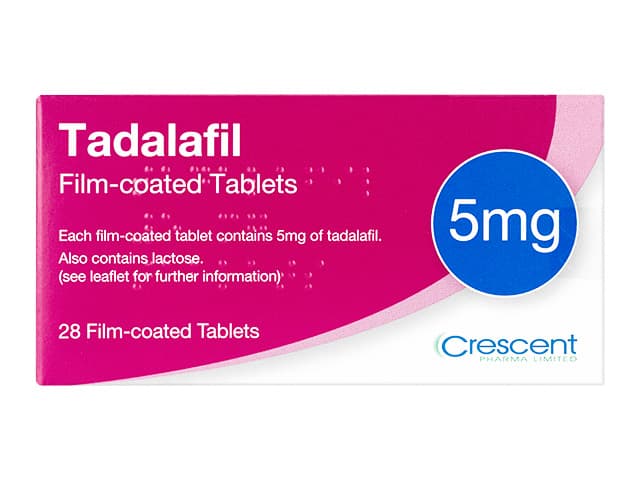 [シアリスジェネリック]タダラフィル5mg 【1箱28錠】
