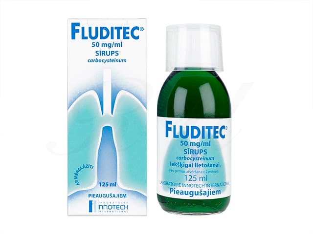 [ムコダインジェネリック]フルディテックシロップ50mg/ml 【1本125ml】