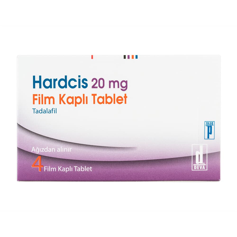 商品画像: [シアリスジェネリック] ハーディクス20mg 【1箱4錠】