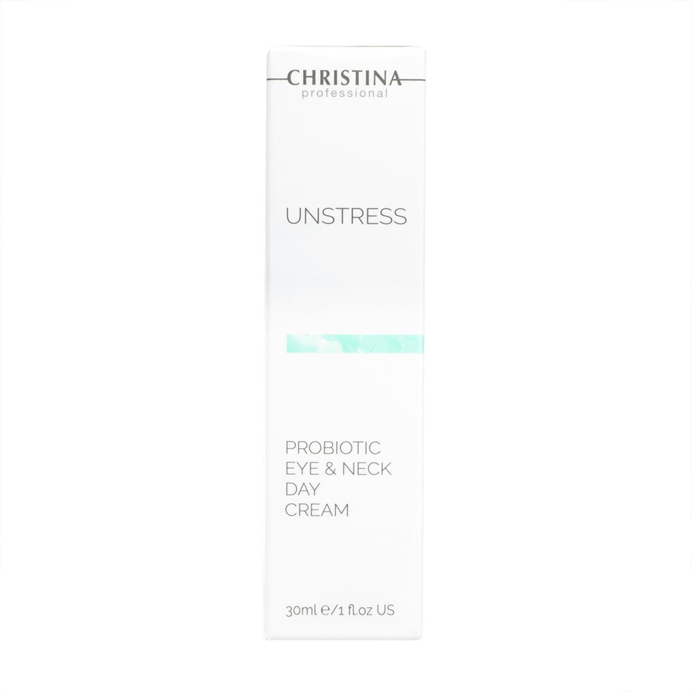 [CHRISTINA]アンストレス プロバイオティックアイ＆ネックデイクリーム 【1箱30ml】