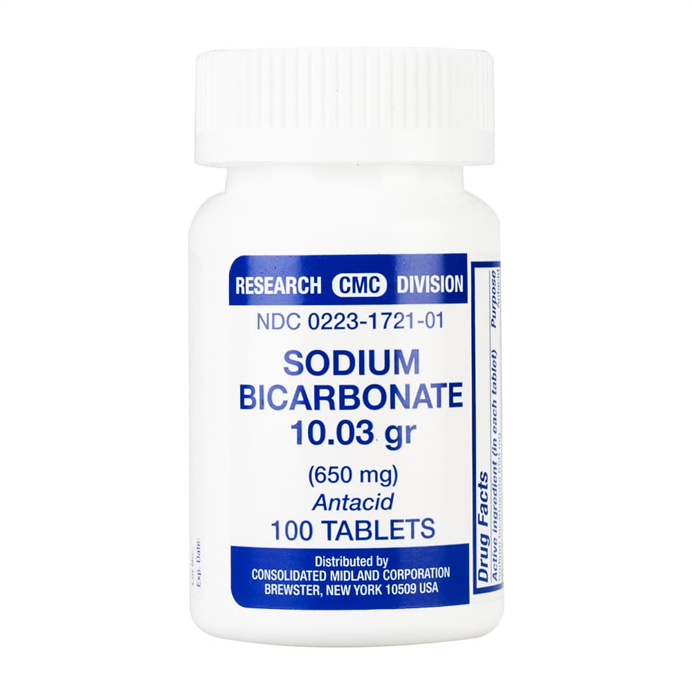 炭酸水素ナトリウム錠650mg 【1本100錠】
