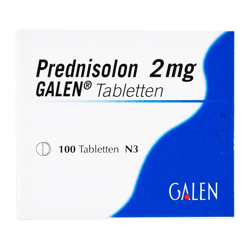 [プレドニン同成分]プレドニゾロン2mg 【1箱100錠】
