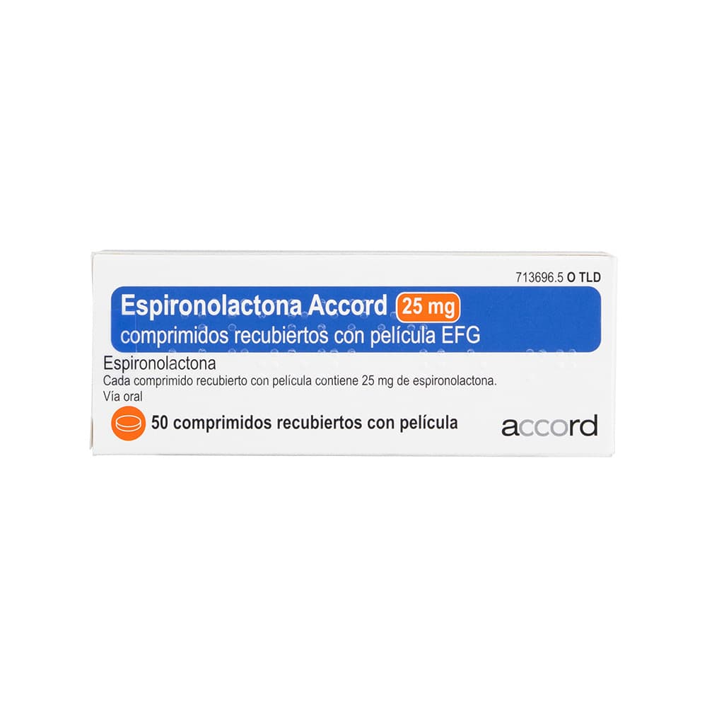 [アルダクトンジェネリック]スピロノラクトン25mg 【1箱50錠】