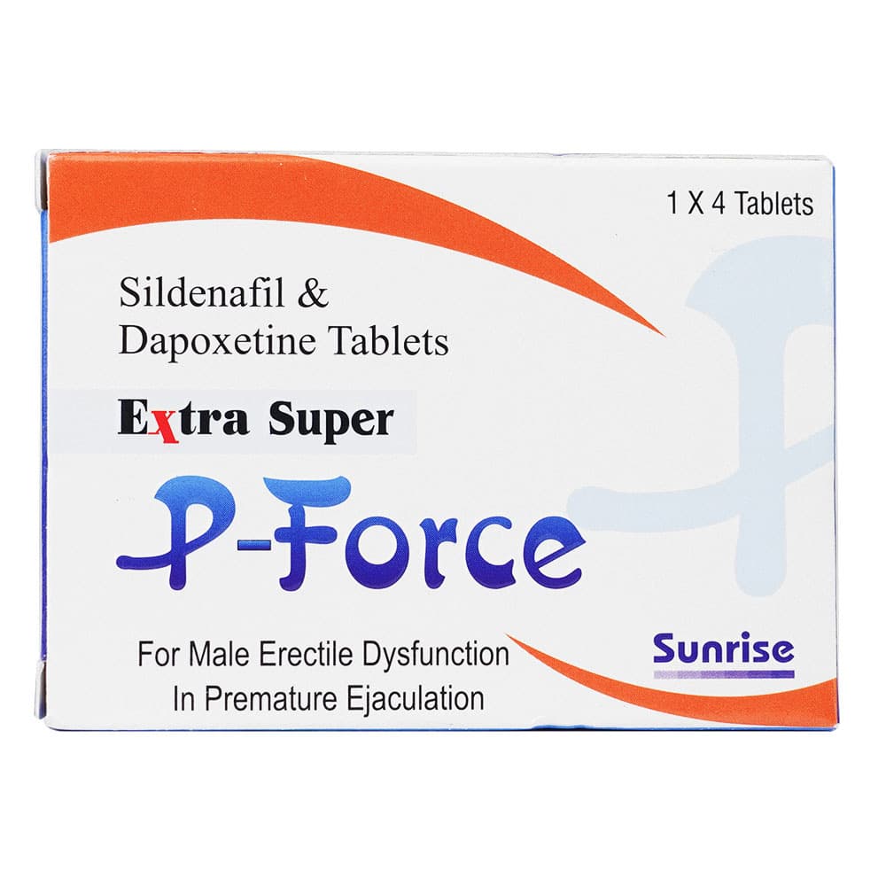 エクストラスーパーPフォース[100mg+100mg]4錠 【1箱4錠】