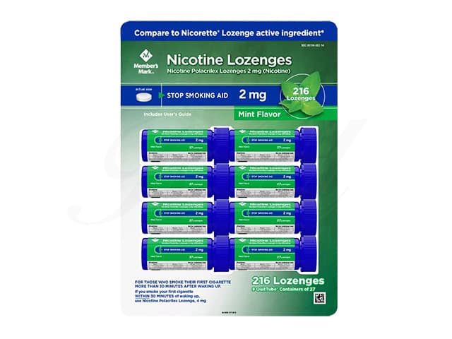 ニコチンロゼンジ ミント味(NicotineLozenge)