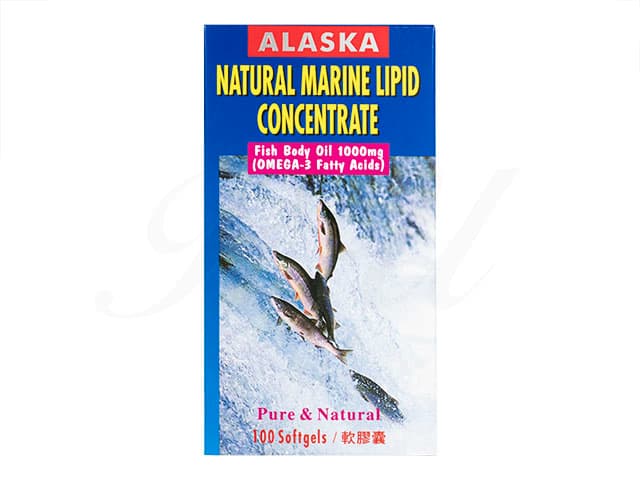 アラスカ鮭魚寶フィッシュオイル1000mg 【1本100ソフトジェル】